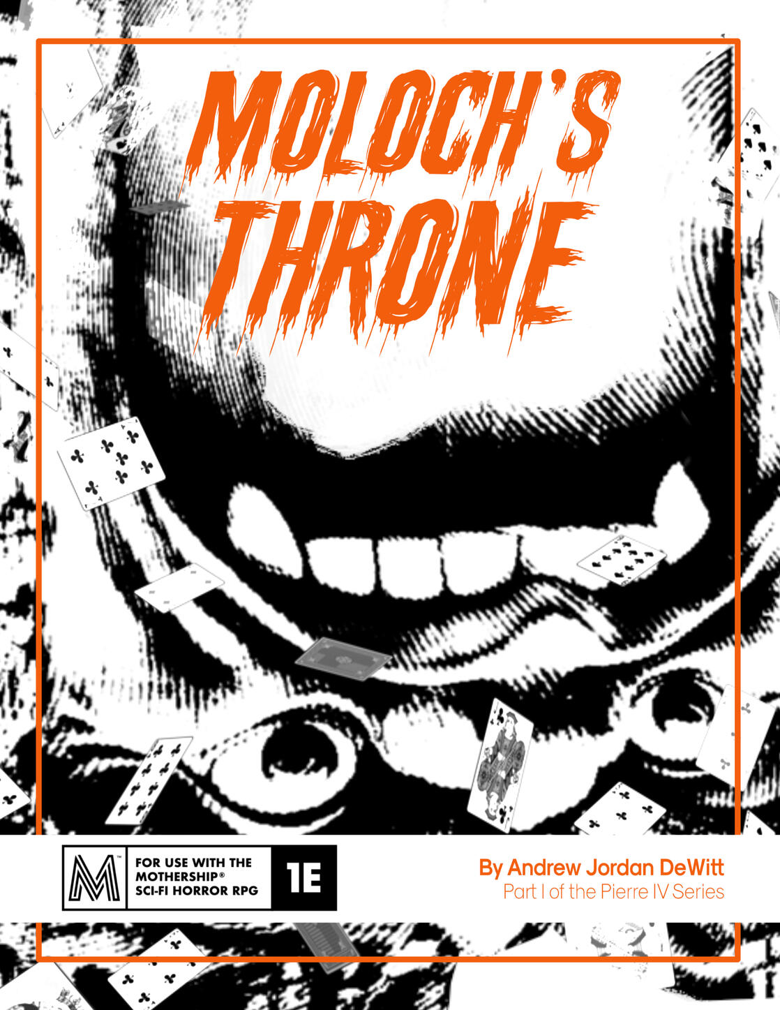 Mothership Zine - Moloch&#39;s Throne Cover Art